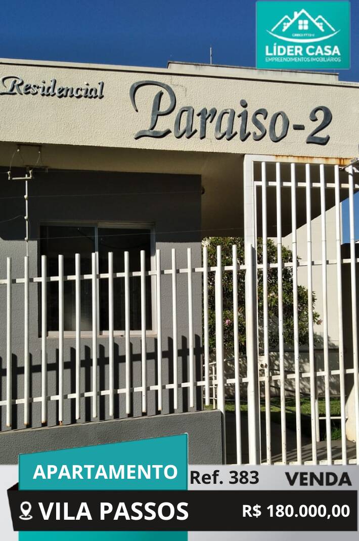 #383 - Apartamento para Venda em Arapongas - PR