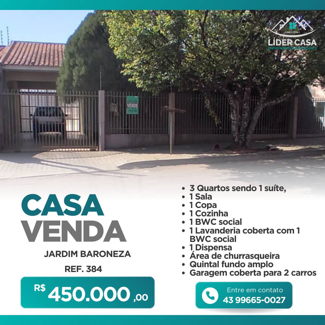 Casa à venda com 3 quartos, 171m² - Foto 1