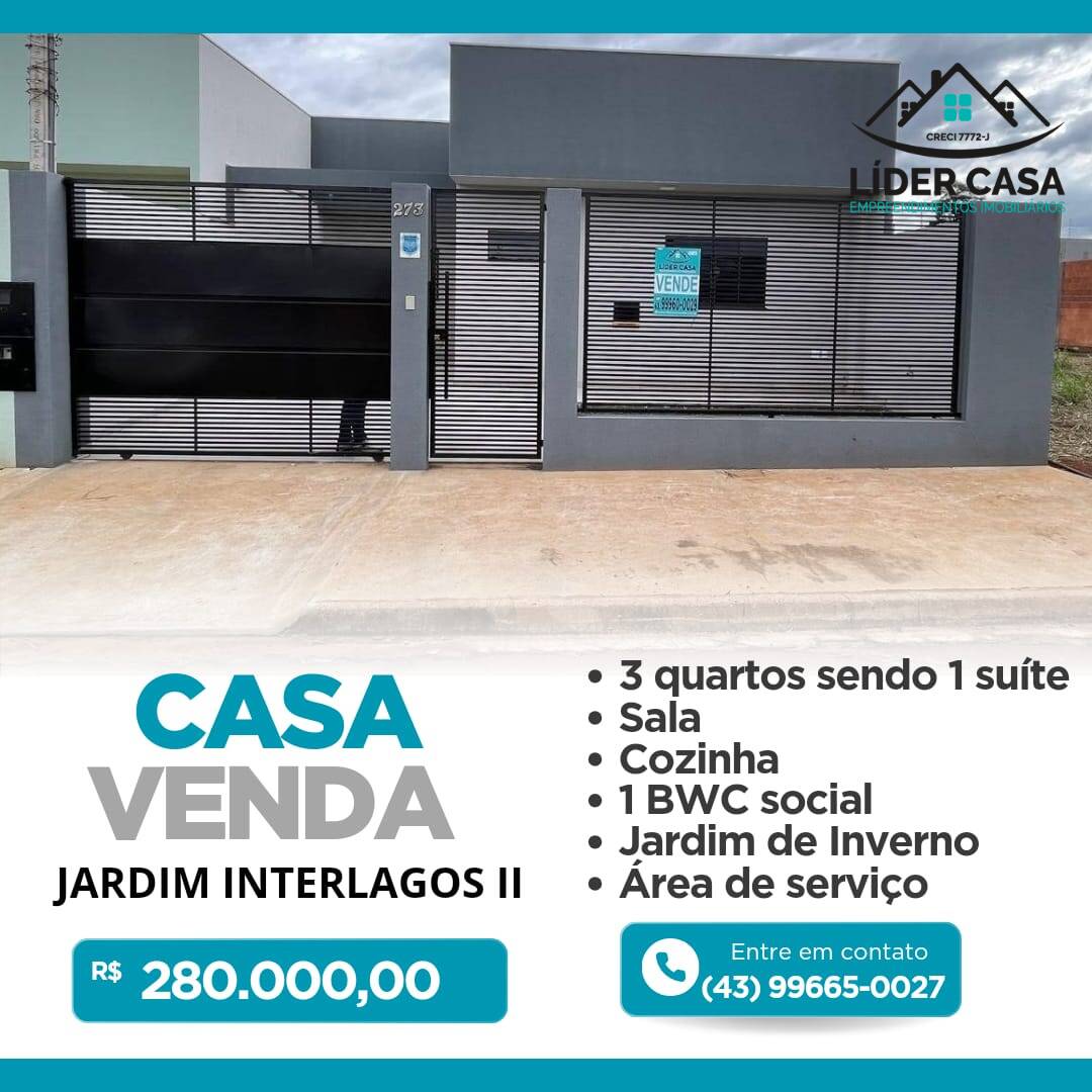 Casa à venda com 3 quartos, 80m² - Foto 1