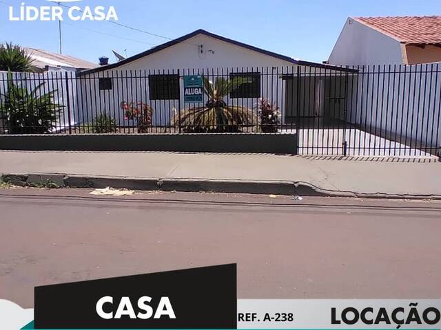 #A-238 - Casa para Locação em Arapongas - PR - 1