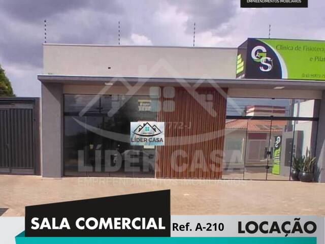 #a-210 - Salão Comercial para Locação em Arapongas - PR - 1