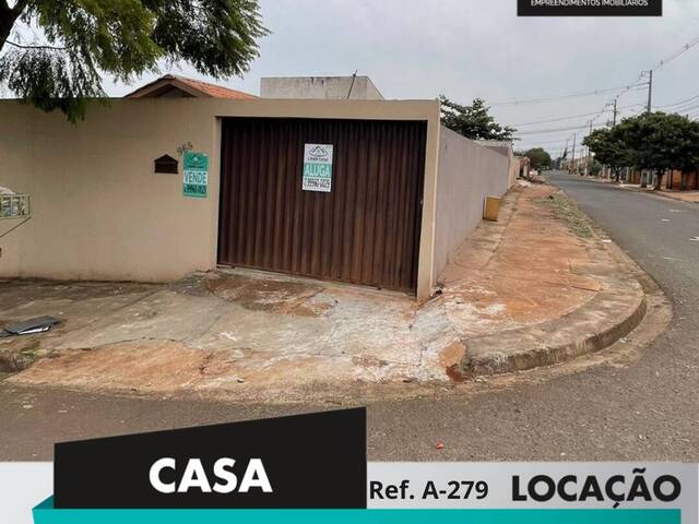 #A-279 - Casa para Locação em Arapongas - PR - 1