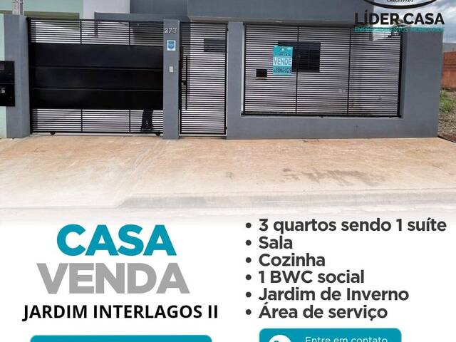 #531 - Casa para Venda em Arapongas - PR - 1