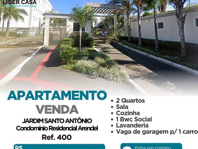 #400 - Apartamento para Venda em Arapongas - PR